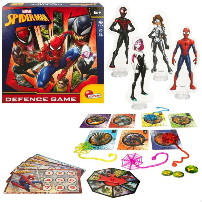Juego de Mesa Spider-Man Defence Game (6 Unidades) 6