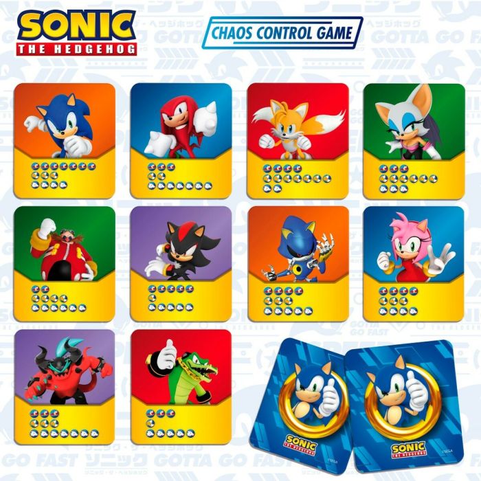 Juego de Mesa Sonic Chaos Control Game (6 Unidades) 3