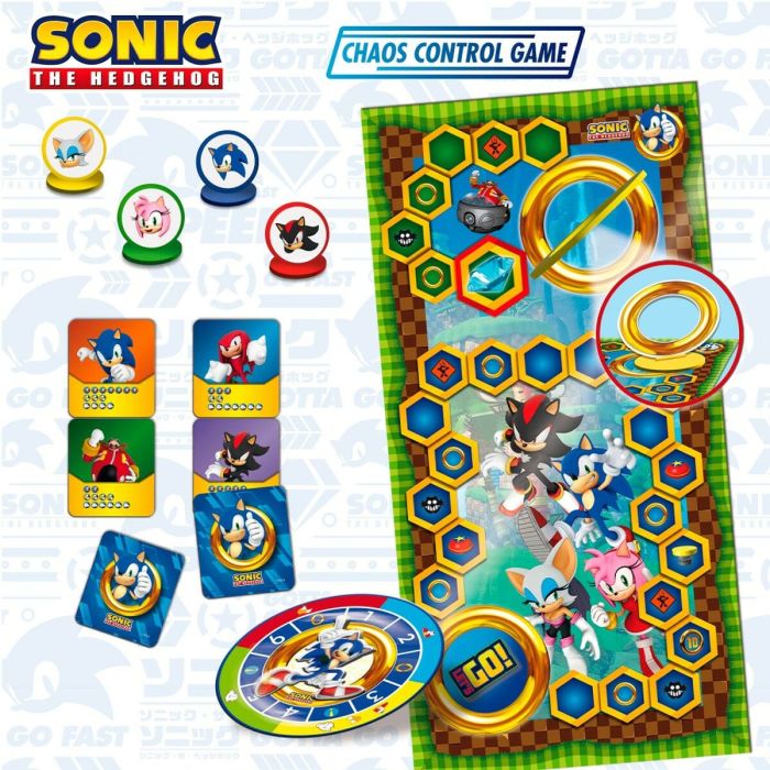 Juego de Mesa Sonic Chaos Control Game (6 Unidades) 1