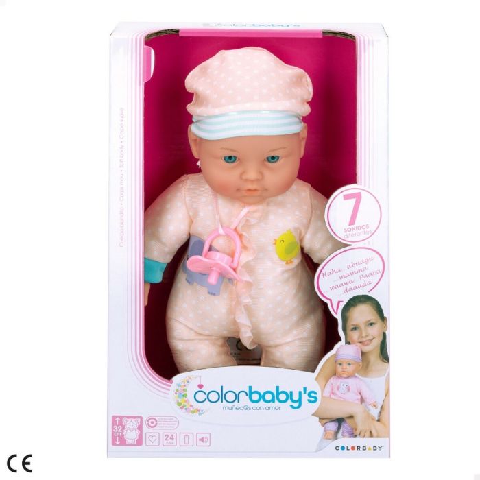 Muñeco Bebé Colorbaby 22,5 x 32 x 10 cm 6 Unidades 1
