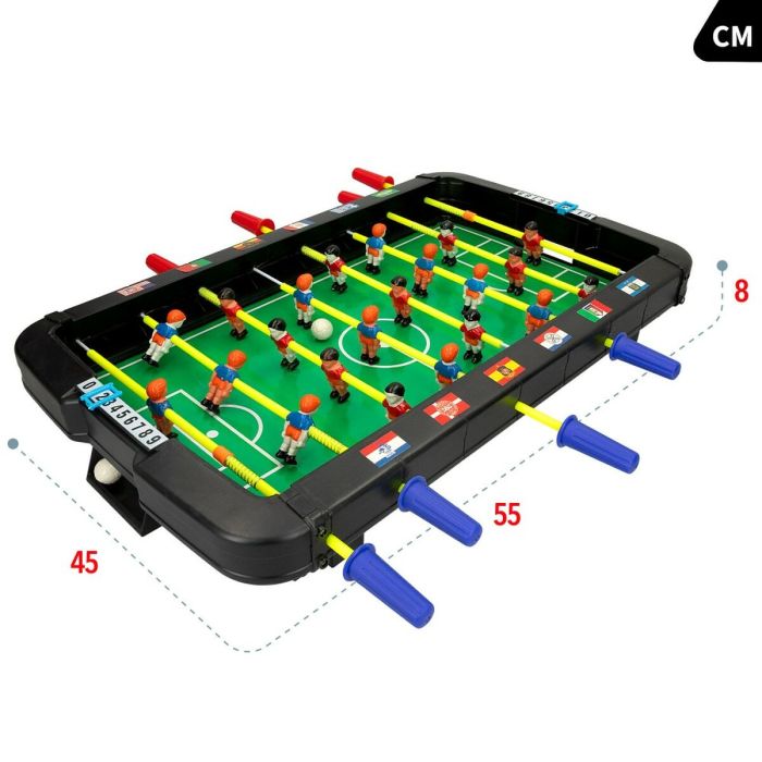 Futbolín de Sobremesa Colorbaby 45 x 8 x 55 cm (2 Unidades) 3