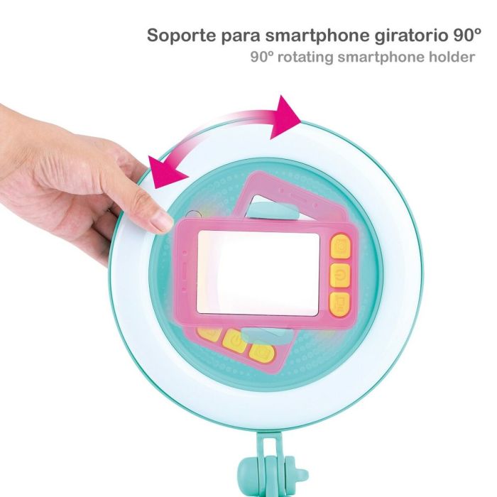 Aro de Luz para Selfie PlayGo Video Blogger Juguete Smartphone 4