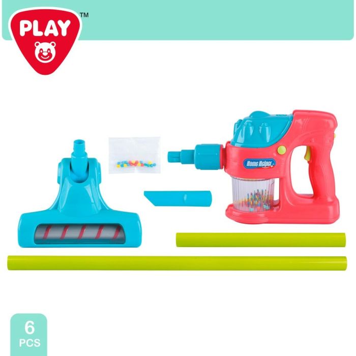 Aspiradora de juguete PlayGo 17 x 73 x 21 cm (2 Unidades) 1