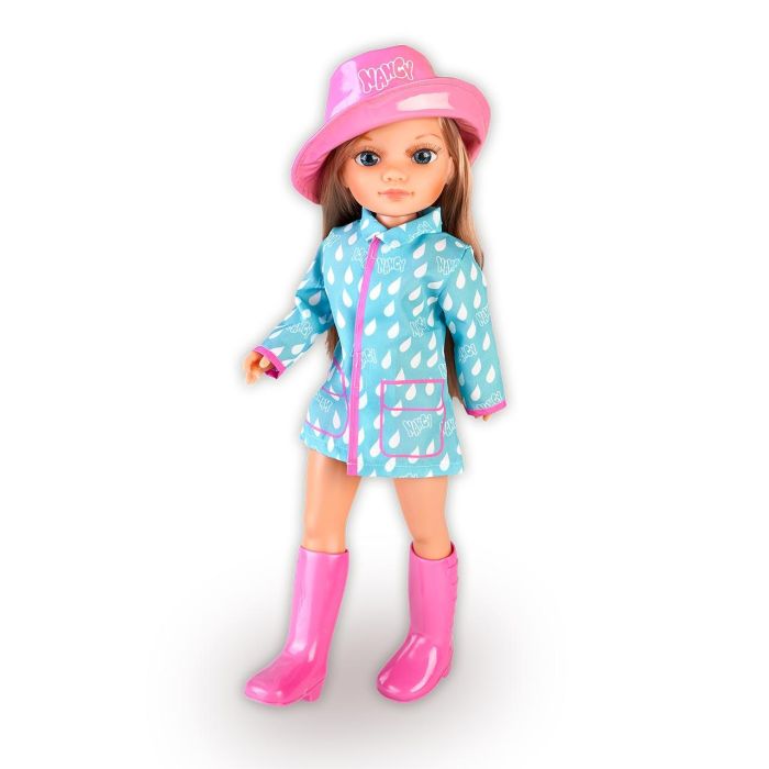 Famosa Nancy Un Look De Lluvia Nac31000 Conjunto Chubasquero Botas Y Gorro +4 Años 2