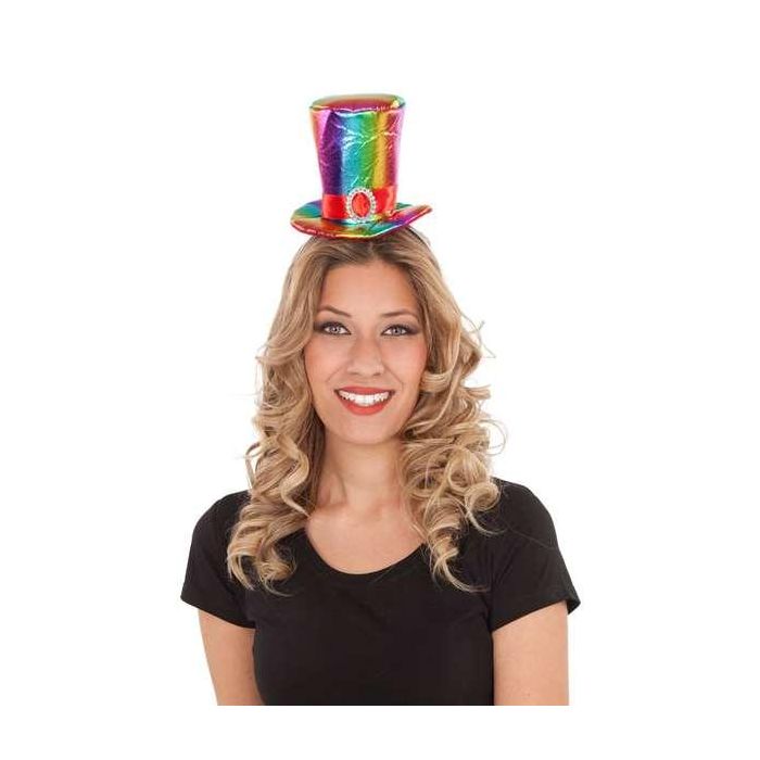 My Other Me Diadema Sombrerito Arco Iris Multicolor Talla Única para Adulto 0 My Other Me Diadema Sombrerito Arco Iris Multicolor Talla Única para Adulto 0