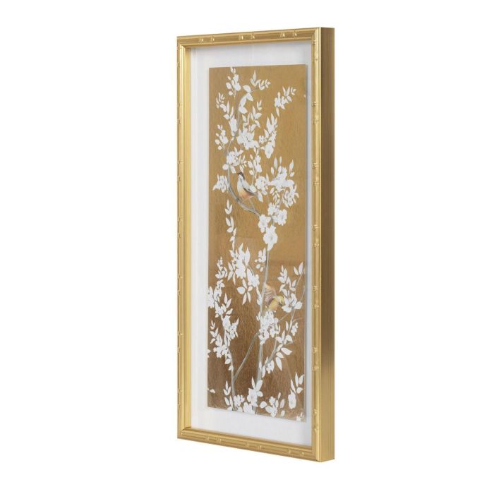 Cuadro Oriental DKD Home Decor Dorado 3.5 x 60 x 30 cm (3 Unidades) 5