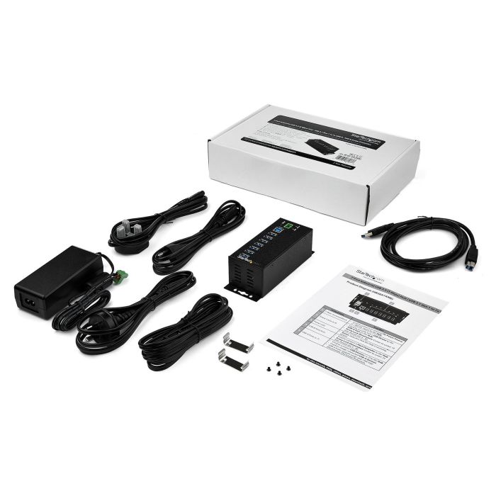 Hub USB Startech HB30A7AME Negro 3 Hub USB Startech HB30A7AME Negro 3