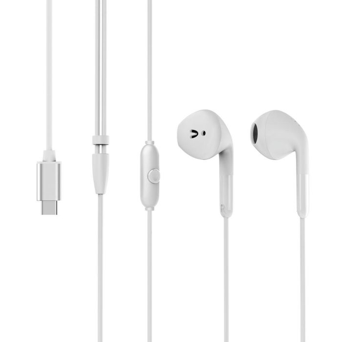 Muvit Auriculares E58 USB Tipo C Sostenibles con Micrófono y Cable de 1.2m 8 Muvit Auriculares E58 USB Tipo C Sostenibles con Micrófono y Cable de 1.2m 8