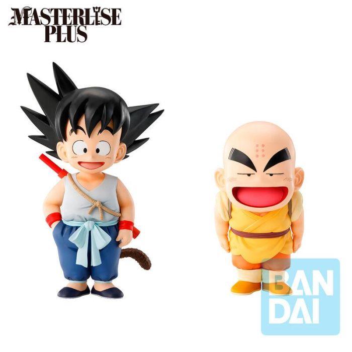 Banpresto Ichibansho Figura Son Goku & Krillin Training Section Dragon Ball 13cm