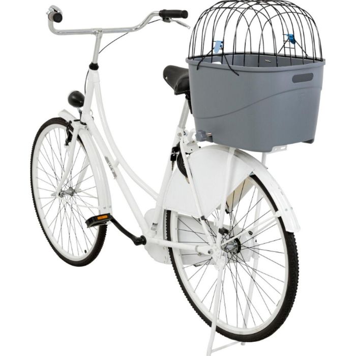 TRIXIE Portaequipajes de plástico y metal - 36 x 47 x 46 cm - Gris - Para perro 9 TRIXIE Portaequipajes de plástico y metal - 36 x 47 x 46 cm - Gris - Para perro 9