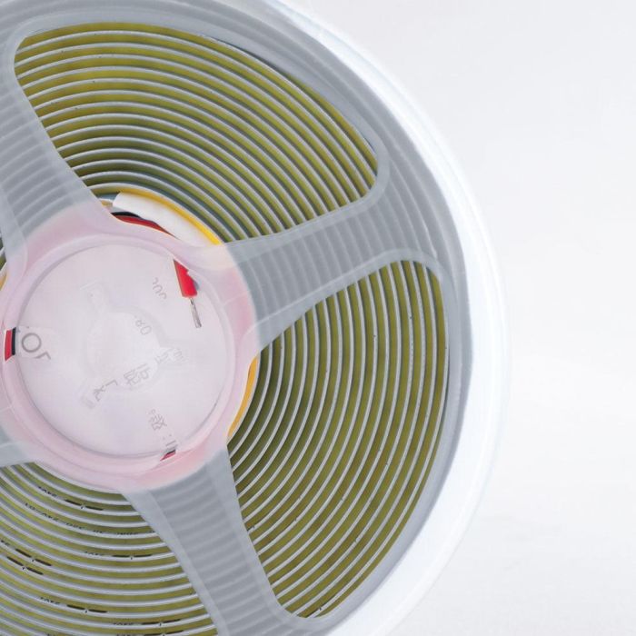 Tira de 320 LEDs/M 50W 5.000Lm CRI90 6000ºK COB 24VDC IP20 8mm Ancho x5M 40.000H [CA-COB-320-24DC-CW] Blanco Frío 2