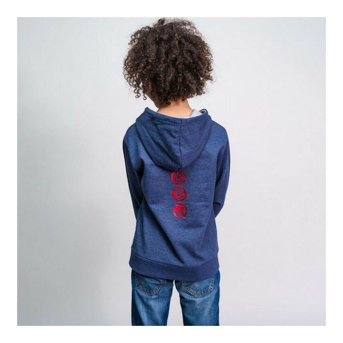 Sudadera con Capucha Niño Marvel Azul oscuro 3 Sudadera con Capucha Niño Marvel Azul oscuro 3