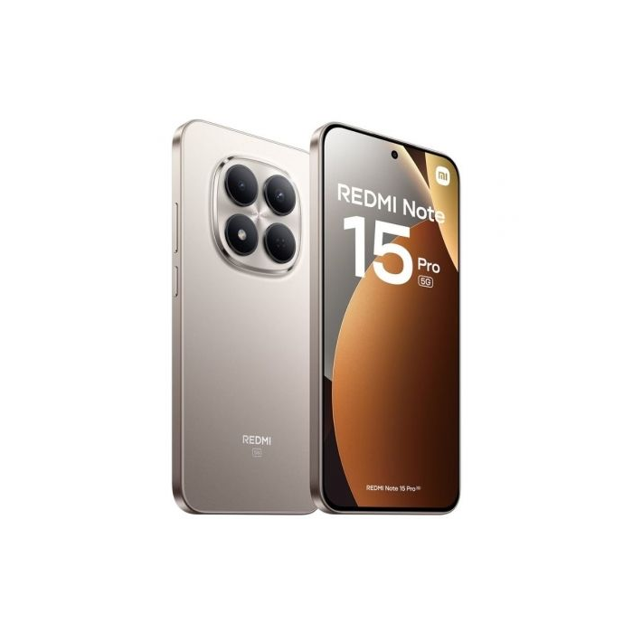 Xiaomi Redmi Note 15 Pro 8GB/ 512GB/ 6.83"/ 5G/ Titanio 200 MP/ 45W/ 6580mAh/ AMOLED/ 120Hz/ IP68 1