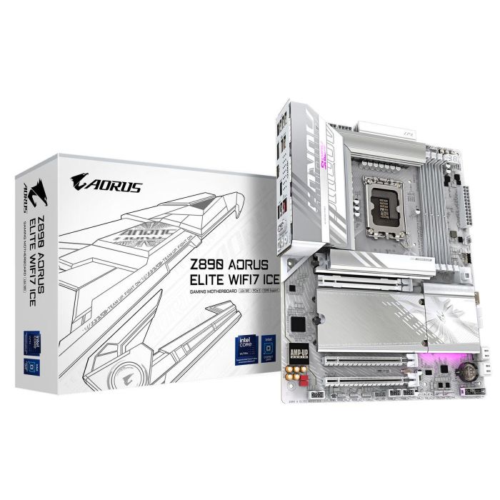Gigabyte Z890 A Elite Placa Base ATX para Intel Core Ultra, DDR5 8800 MHz, Wi-Fi 7, Bluetooth 5.4 16 Gigabyte Z890 A Elite Placa Base ATX para Intel Core Ultra, DDR5 8800 MHz, Wi-Fi 7, Bluetooth 5.4 16