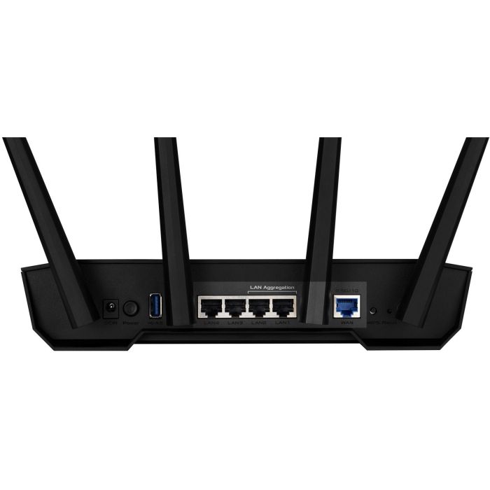 ASUS Router Inalámbrico TUF Gaming AX3000 V2 Doble Banda Wi-Fi 6 Gigabit Ethernet Negro Naranja 1 ASUS Router Inalámbrico TUF Gaming AX3000 V2 Doble Banda Wi-Fi 6 Gigabit Ethernet Negro Naranja 1