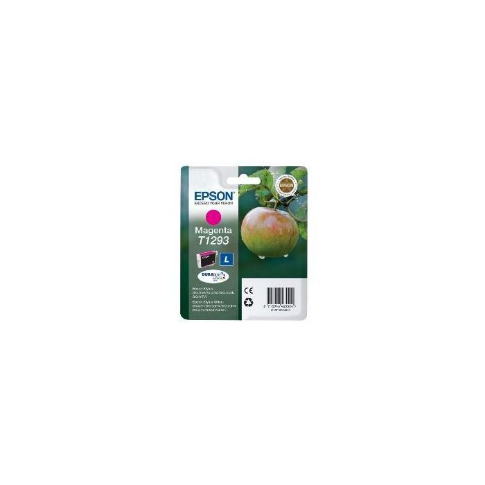 Epson T129340 Cartucho de Tinta Magenta 11.2 mL para SX420W, SX425W, SX525WD, SX620FW, B42WD, BX305F, BX305FW, BX320FW, BX525WD, BX625FWD, BX925FWD Epson T129340 Cartucho de Tinta Magenta 11.2 mL para SX420W, SX425W, SX525WD, SX620FW, B42WD, BX305F, BX305FW, BX320FW, BX525WD, BX625FWD, BX925FWD