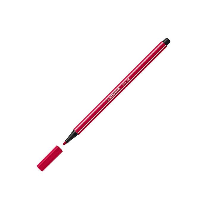 Stabilo Rotulador Pen 68 Rojo Oscuro Caja 10 Ud 2