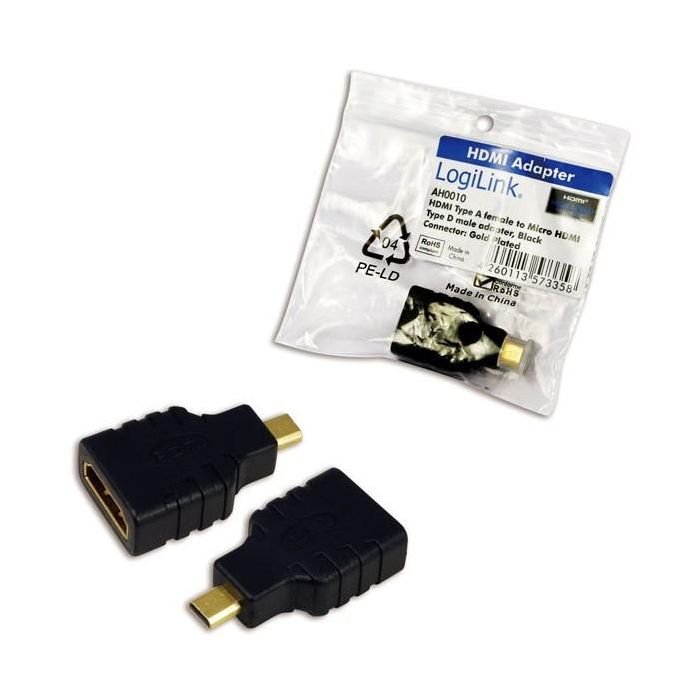 Logilink HDMI Adapter HDMI>micro HDMI Bu/St 1