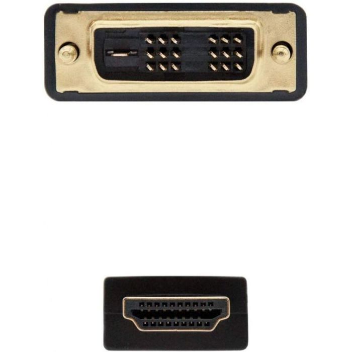 Cable HDMI a DVI NANOCABLE 10.15.0503 3 m Negro 1 Cable HDMI a DVI NANOCABLE 10.15.0503 3 m Negro 1