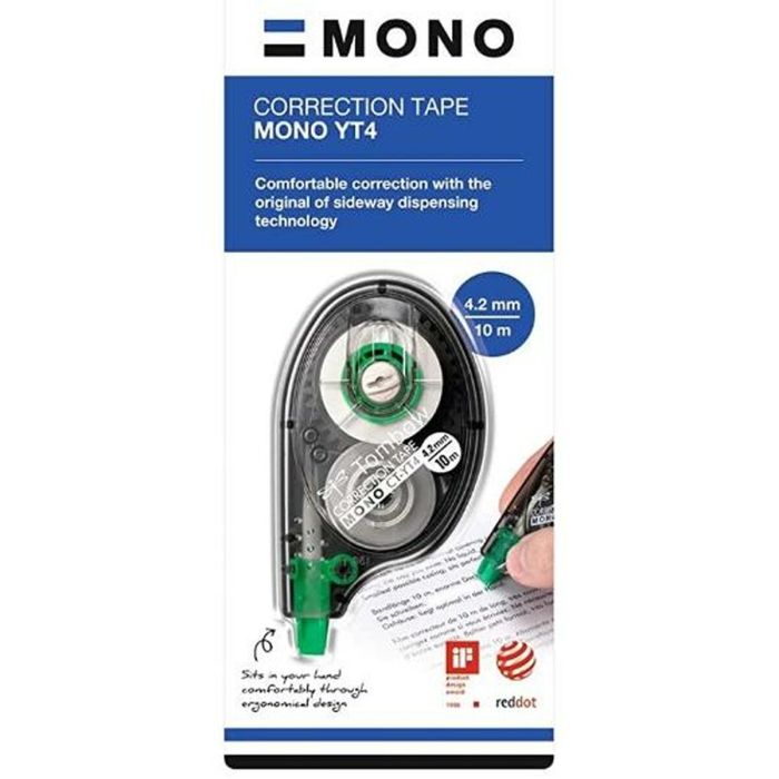 Cinta Correctora Tombow Mono 4,2 mm x 10 m (12 Unidades) 1