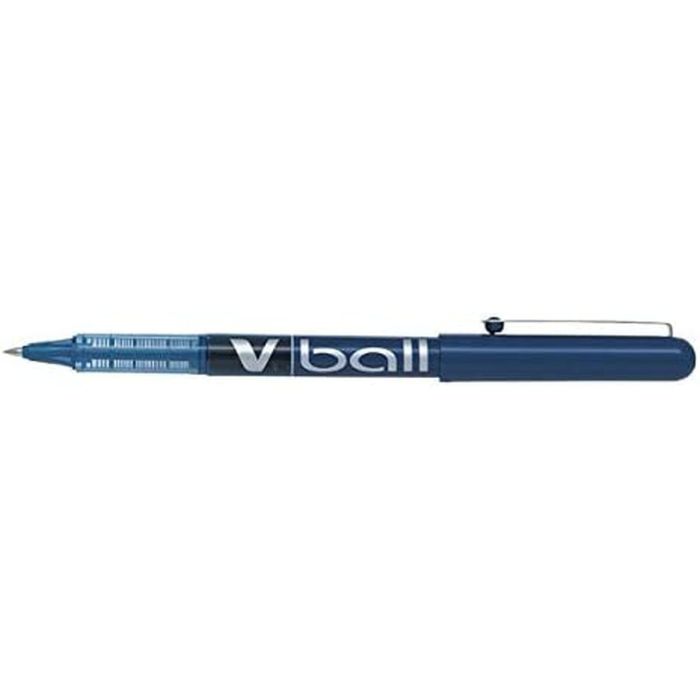 Boligrafo de tinta líquida Pilot Roller V-Ball Azul 0,3 mm (12 Unidades) 1