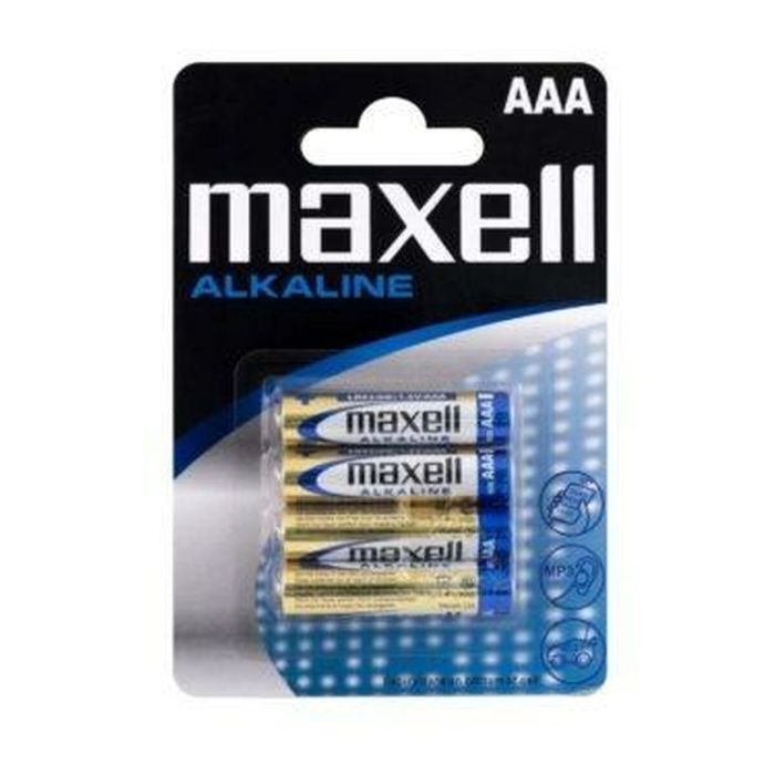 Pilas Alcalinas Maxell 723671 AAA LR03 1,5 V (12 Unidades) 1