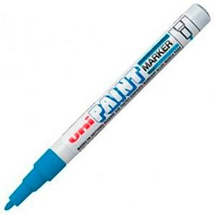 Uniball Marcador Permanente Paint Px-21 L Azul Claro Caja 12 Ud