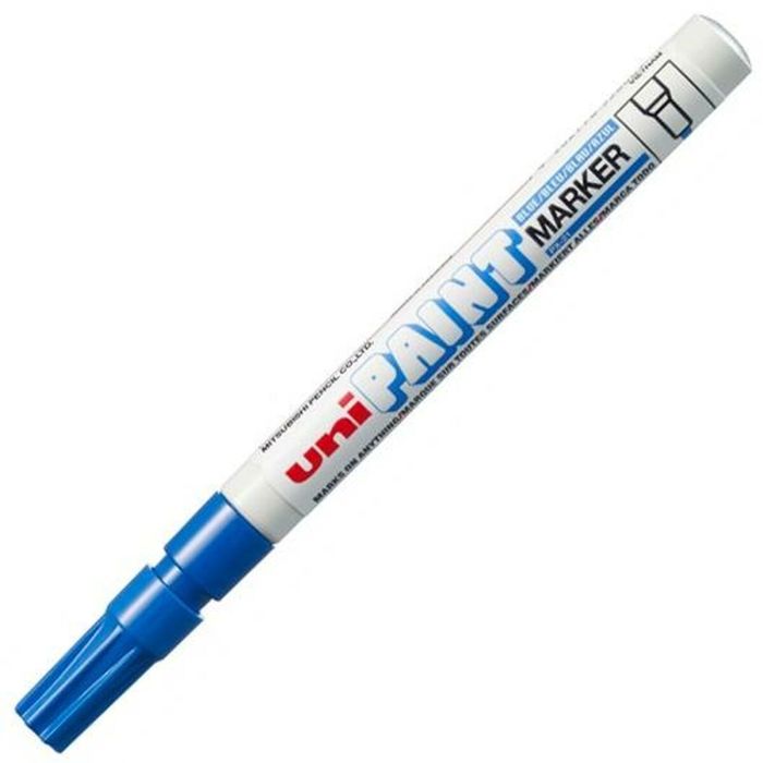 Uniball Marcador Permanente Paint Px-21 L Azul Caja 12 Ud