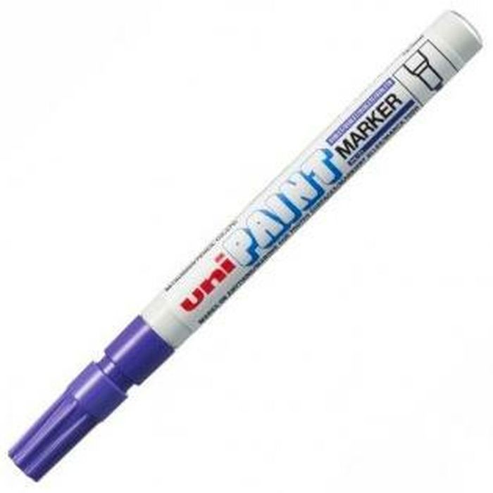 Uniball Marcador Permanente Paint Px-21 L Violeta Caja 12 Ud