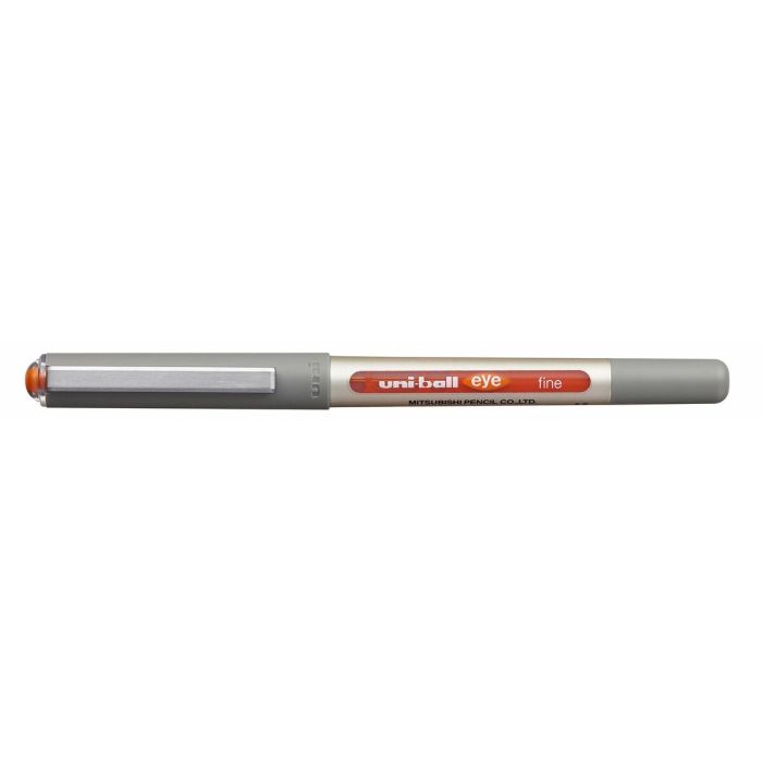 Boligrafo de tinta líquida Uni-Ball Rollerball Eye Fine UB-157 Naranja 0,7 mm (12 Piezas) 1