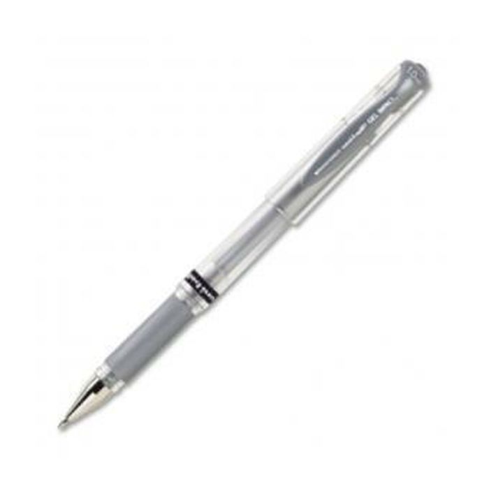 Uniball Rollerball Signo Broad Um-153 1.0 mm Plata Caja 12 Ud