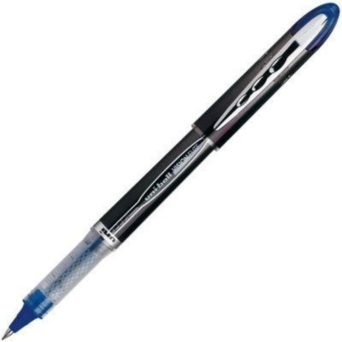 Boligrafo de tinta líquida Uni-Ball Vision Elite UB-205 Azul oscuro 0,4 mm (12 Piezas)
