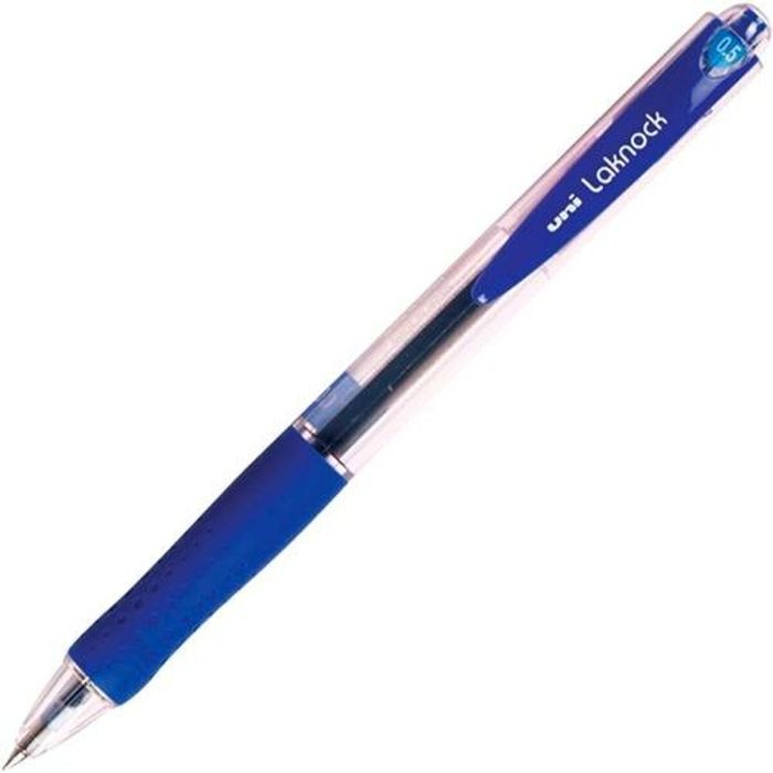 Uniball Rollerball Laknock Micro Sn-10005 0.5 mm Azul Caja 12 Ud