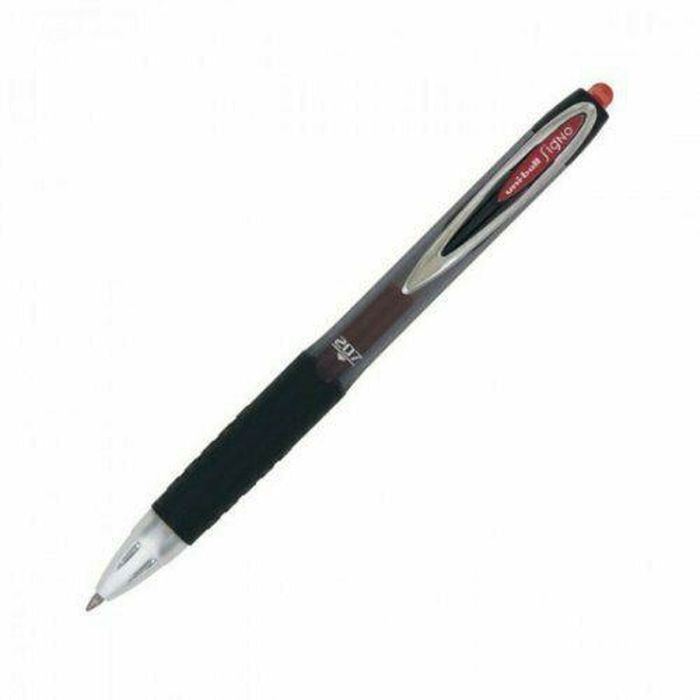 Uniball Rollerball Signo Umn-207 Retráctil 0.7 mm Rojo Caja 12 Ud