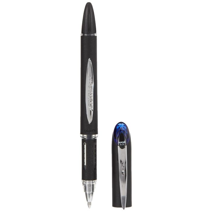Bolígrafo de tinta líquida Uni-Ball Rollerball Jestsream SX-210 Azul 12 Unidades 1