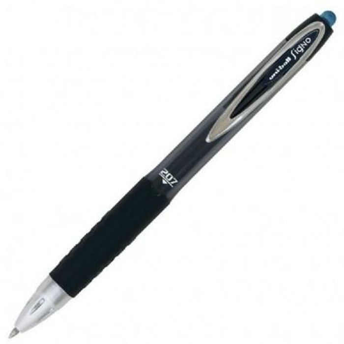 Uniball rollerball signo umn-207 retráctil azul oscuro -12u- Uniball rollerball signo umn-207 retráctil azul oscuro -12u-