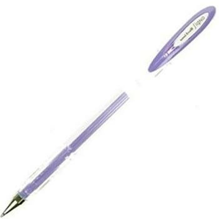 Boligrafo de tinta líquida Uni-Ball Rollerball Signo Angelic Colour UM-120AC Violeta 0,45 mm (12 Piezas)