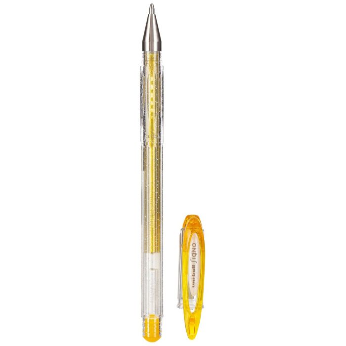 Uniball Rollerball Signo Sparkling Um-120Sp 1.0 mm Oro Caja 12 Ud