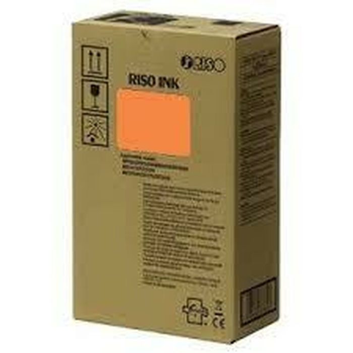 Riso Tinta Naranja Serie Mf-Sf-Ze Pack 2 Sustituye A S6974E Y S7209E