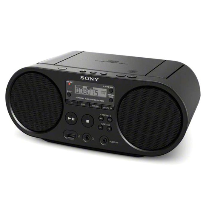 Radio CD Sony ZS-PS50 Negro