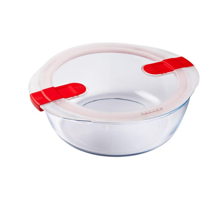 Hermético Redondo Boro Cook&Heat Pyrex 27x23X7 cm-2,3 L