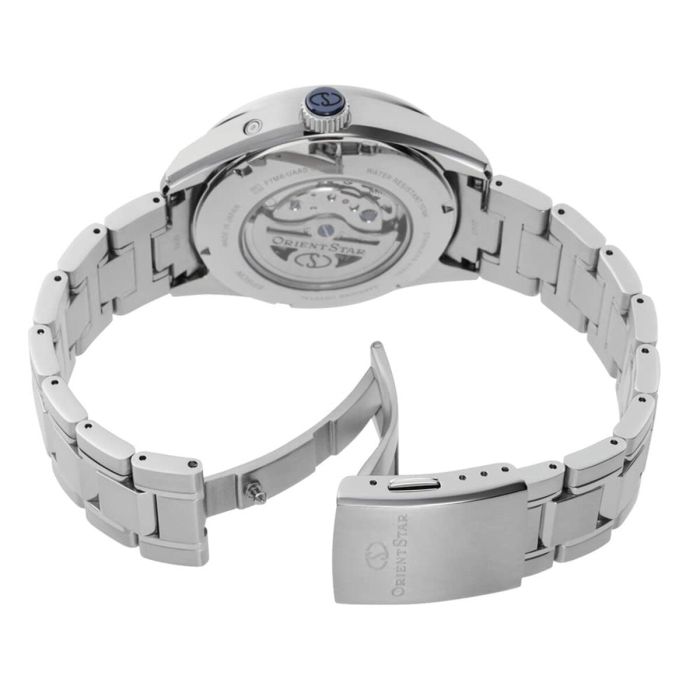 Reloj Hombre Orient RE-AY0001B00B Negro Plateado (Ø 21 mm) 1