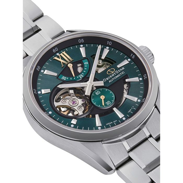 Reloj Hombre Orient RE-AV0114E00B Verde Plateado (Ø 21 mm) 2