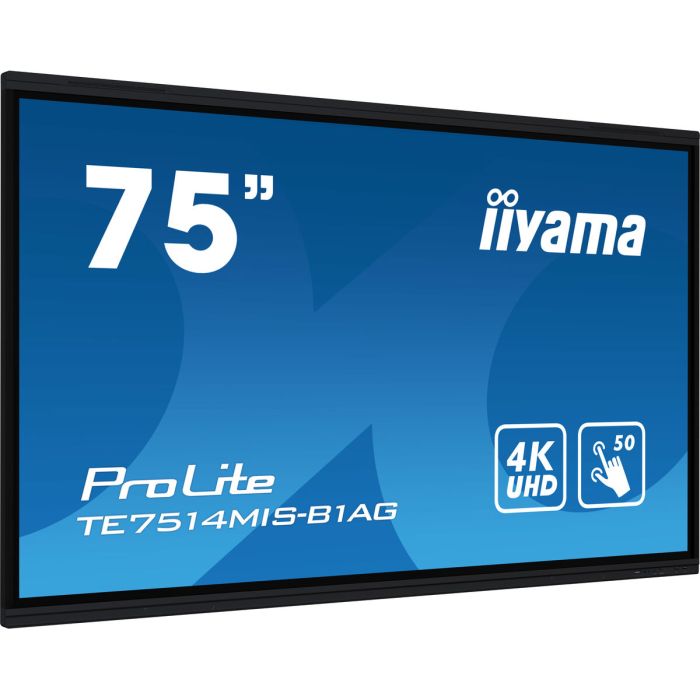 Monitor Iiyama TE7514MIS-B1AG 4K Ultra HD 75" 7