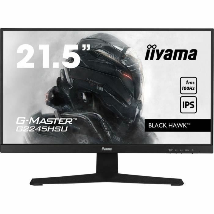 Pantalla de PC - IIYAMA G-MASTER G2245HSU-B1 - 22 1920x1080 - Panel IPS - 1ms - 100Hz - HDMI / DisplayPort