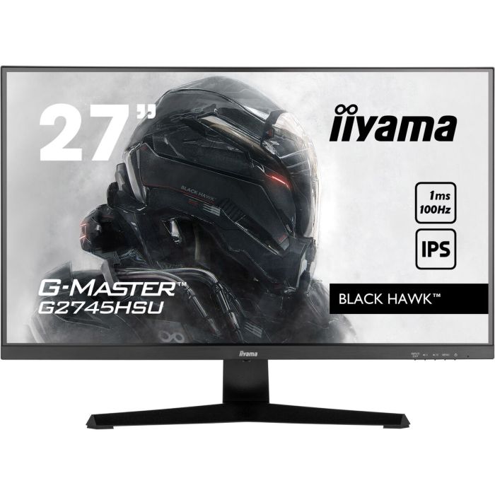 Pantalla de PC - IIYAMA G-MASTER G2745HSU-B1 - 27 1920x1080 - Panel IPS - 1ms - 100Hz - HDMI / DisplayPort