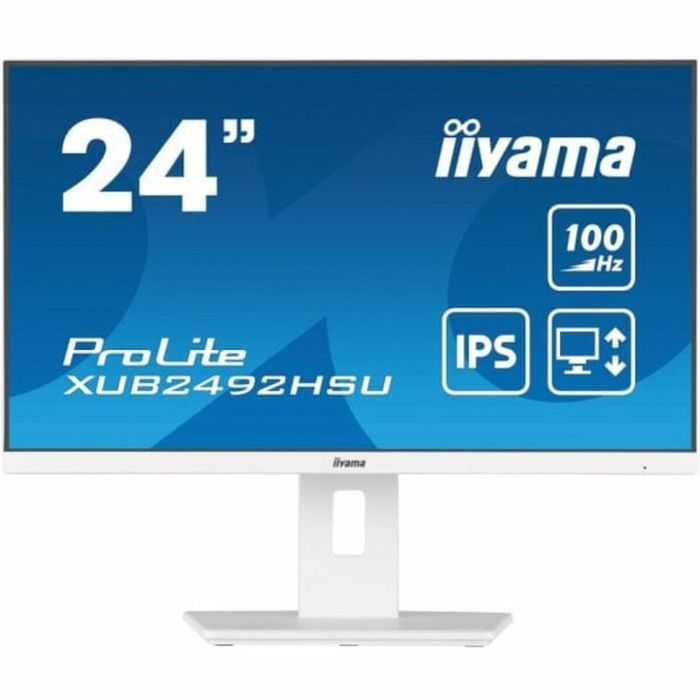 iiyama XUB2492HSU-W6 pantalla para PC 60,5 cm (23.8") 1920 x 1080 Pixeles Full HD LED Blanco