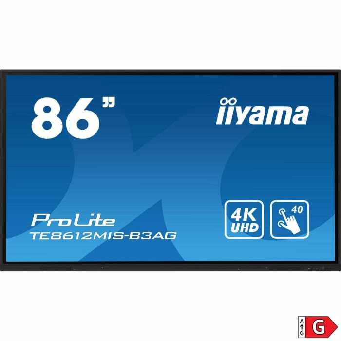 Monitor Iiyama TE8612MIS-B3AG 86" 4K Ultra HD 7