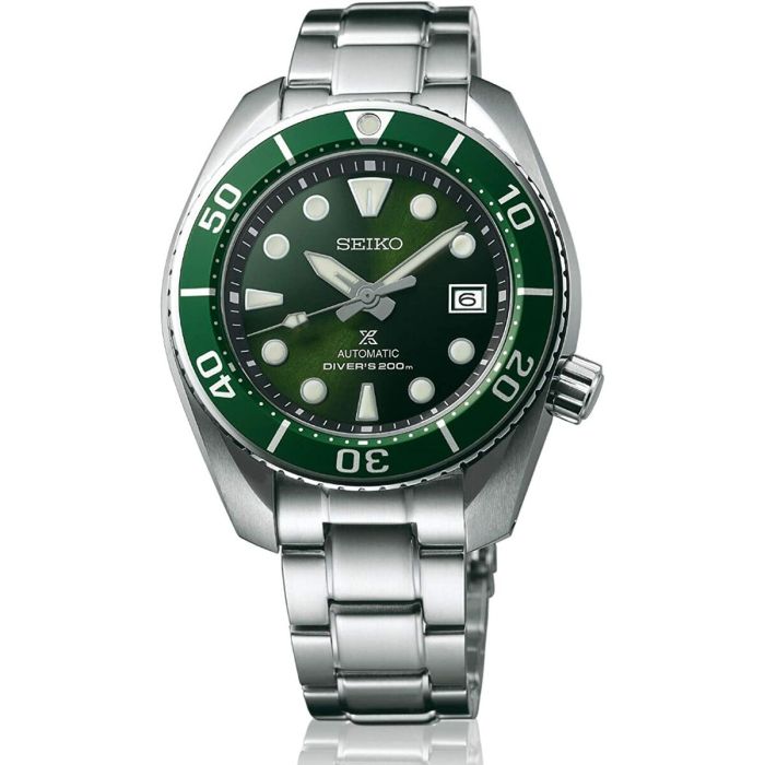 Reloj Hombre Seiko SPB103J1 Verde Plateado
