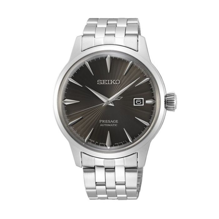 Reloj Hombre Seiko SRPE17J1 Gris Plateado